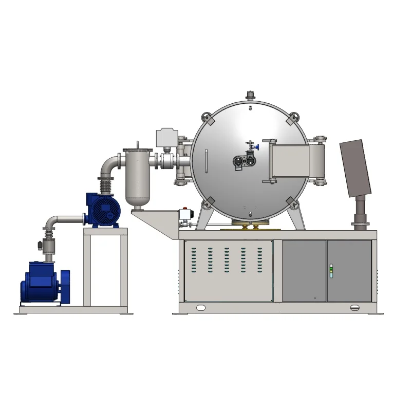 Hot Pressing Furnace 200T Pressure Testing Furnace 100T Pressure Experimental Argon Gas Protective Furnace Vacuum Brazing Oven
