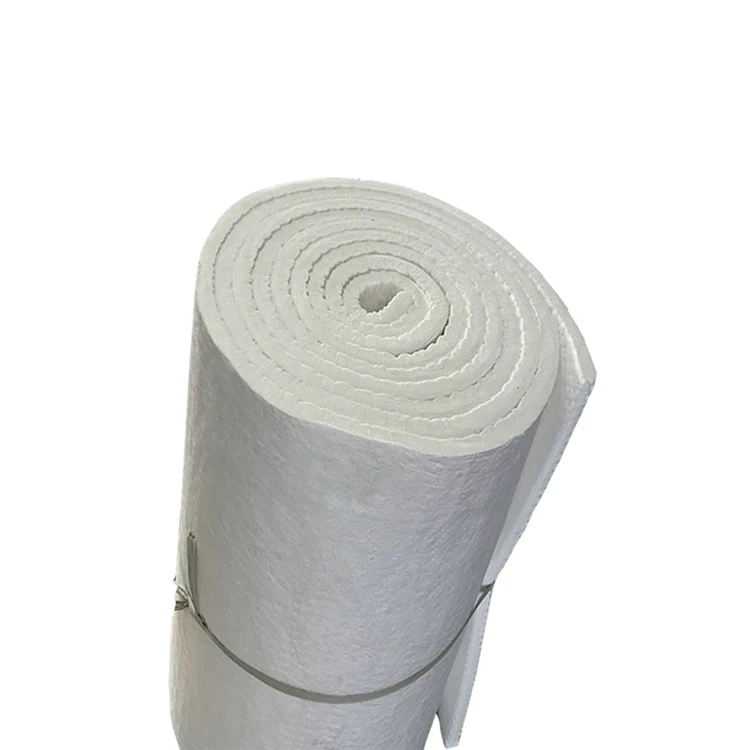 Ceramic Fiber Blankets Covered with Alumina Foil Machine Roll Packaged Carton