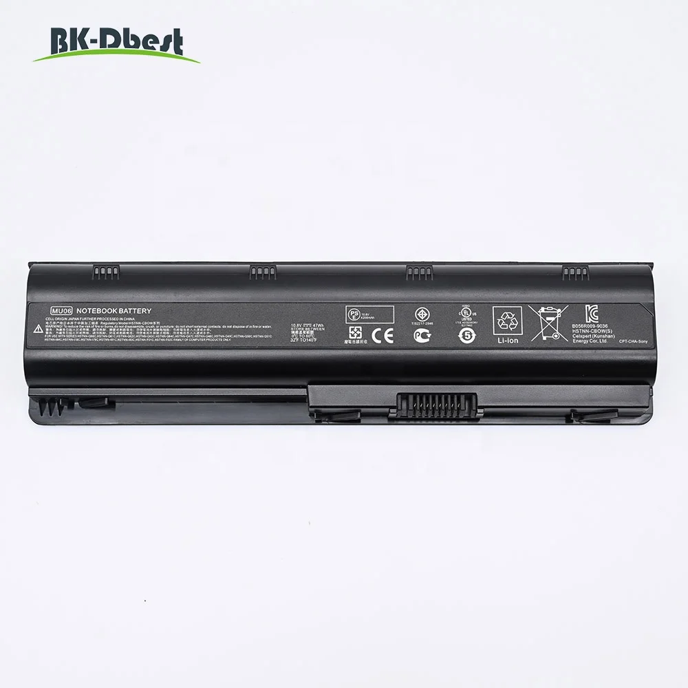MU06 Laptop Battery For HP Pavilion G6 MU06 Notebook Laptop G62 CQ32 CQ42 CQ43 430 DV4 DV5 DV6 Battery