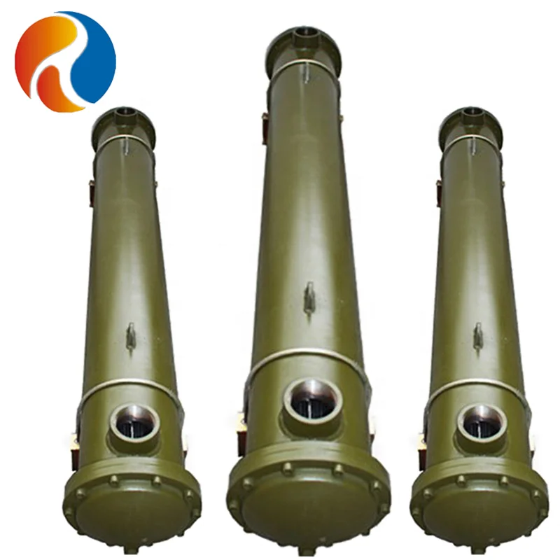 Hydraulic oil system copper fin tube heat exchanger pipe tube cooler