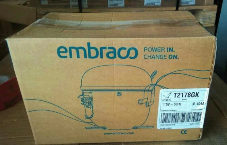 Embraco компрессор холодильника r134a r600a r404a Компрессор эмбрако aspera
