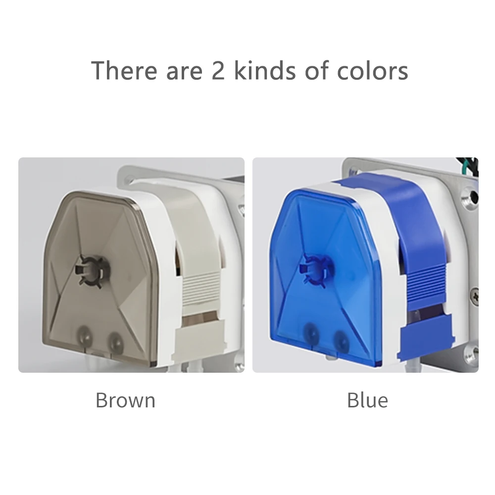 24V Single or Dual Channel Micro Flow Rate Mini Peristaltic Liquid Pumps Manufacturers with Speed Controller