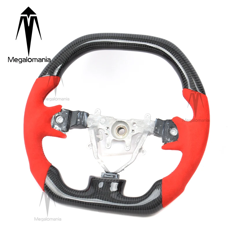 Fit For Subaru Legacy Outback Impreza Forester BRZ STI XV REX SVX WRX Hybrid Custom LED Carbon Fiber Steering Wheel