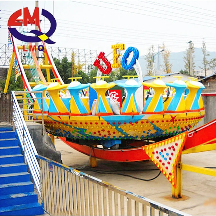Amusement Park Rides Attractions Extreme Magic Disk Swing Double Track Flying Ufo Disco Rides for Sale