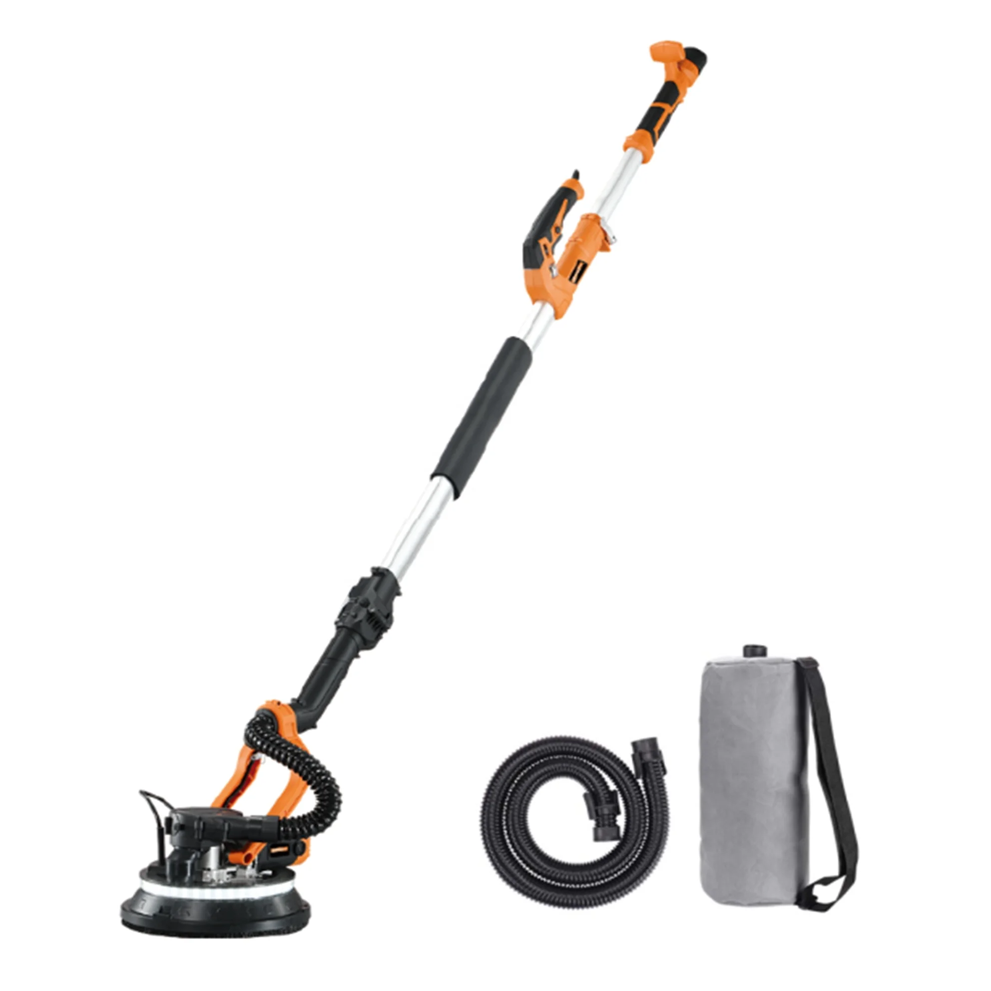 OEM Electric Drywall Sander with Vacuum Automatic Dust LED Light Removal 5 Variable Speed Handle Foldable  type