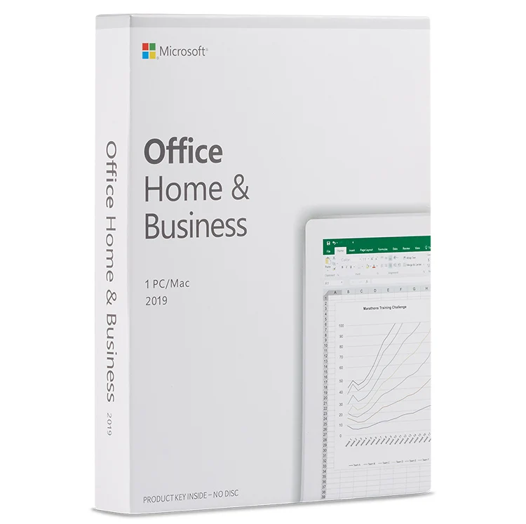 
 REAL Office 2019 для дома и бизнеса Microsoft Розничная упаковка для ПК и Mac  