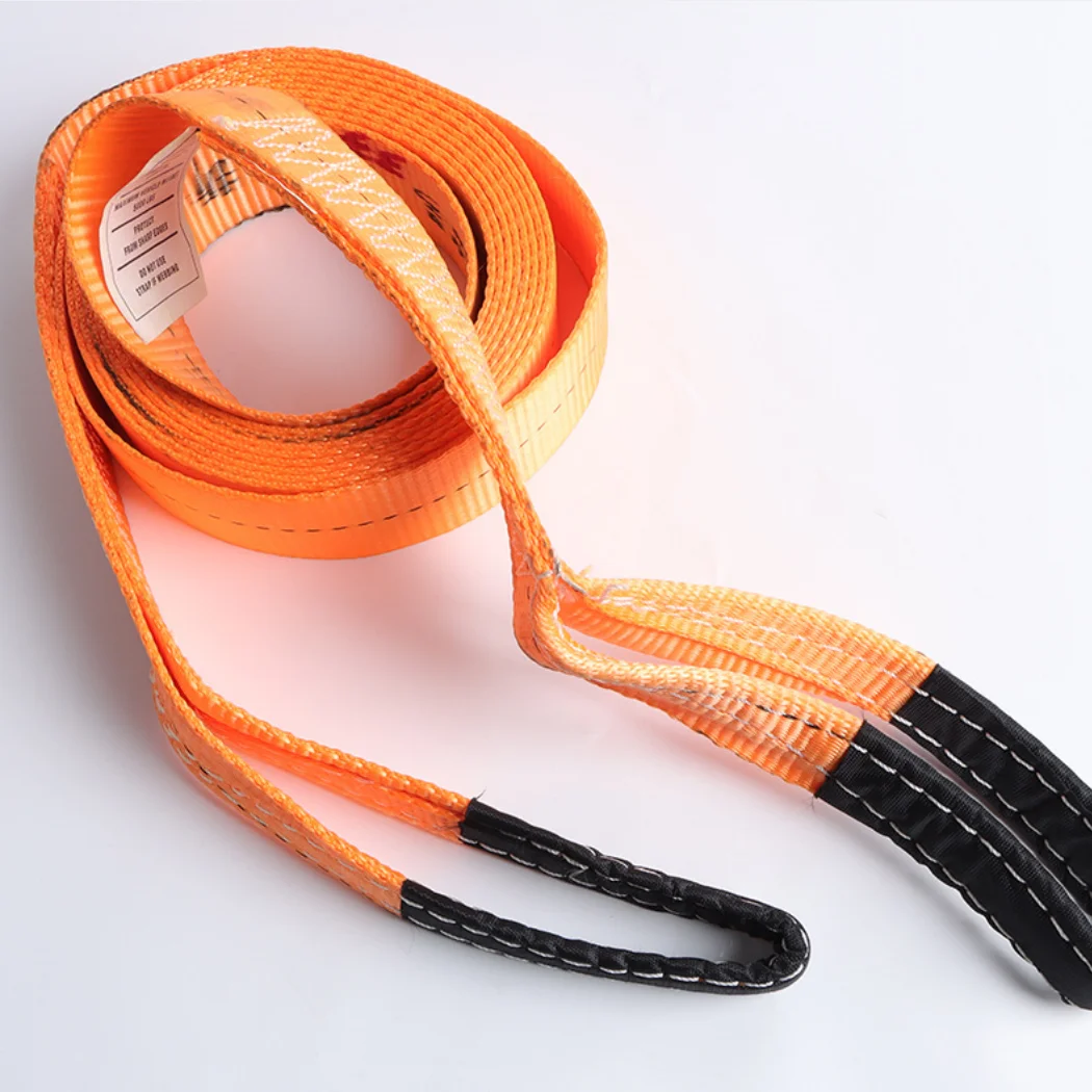 OEM Custom Logo 5 Meters 5000kg Heavy Duty Tow Snatch Straps Emergency Off Road Towing Rope