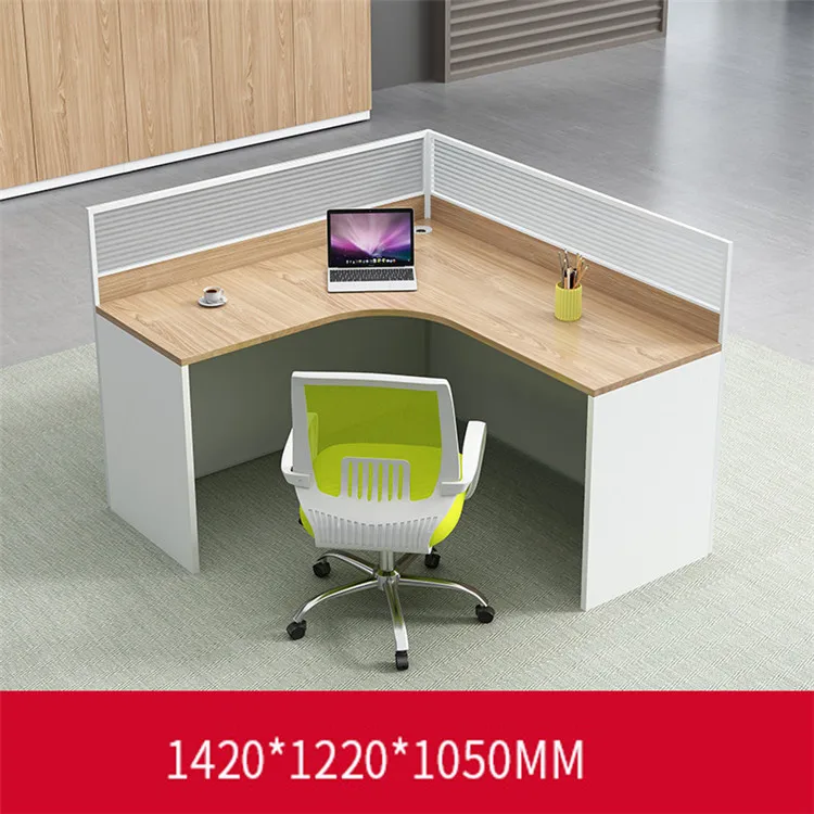 Multi three drawer office furniture beauty organizer computer desk office workstation desk with partition