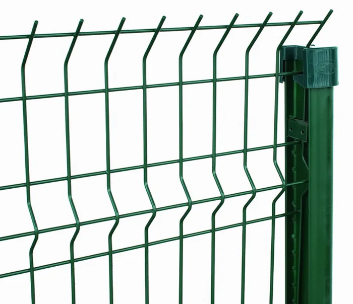 3D Nylofor PVC Powder Coating Line Curved Welded Wire Mesh Fence