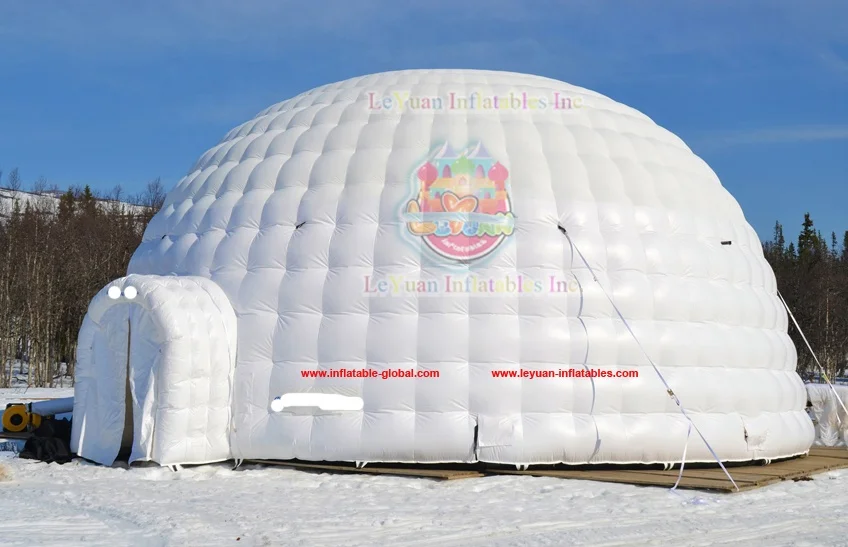 18 Meters White PVC Tarpaulin Inflate Air Dome Price