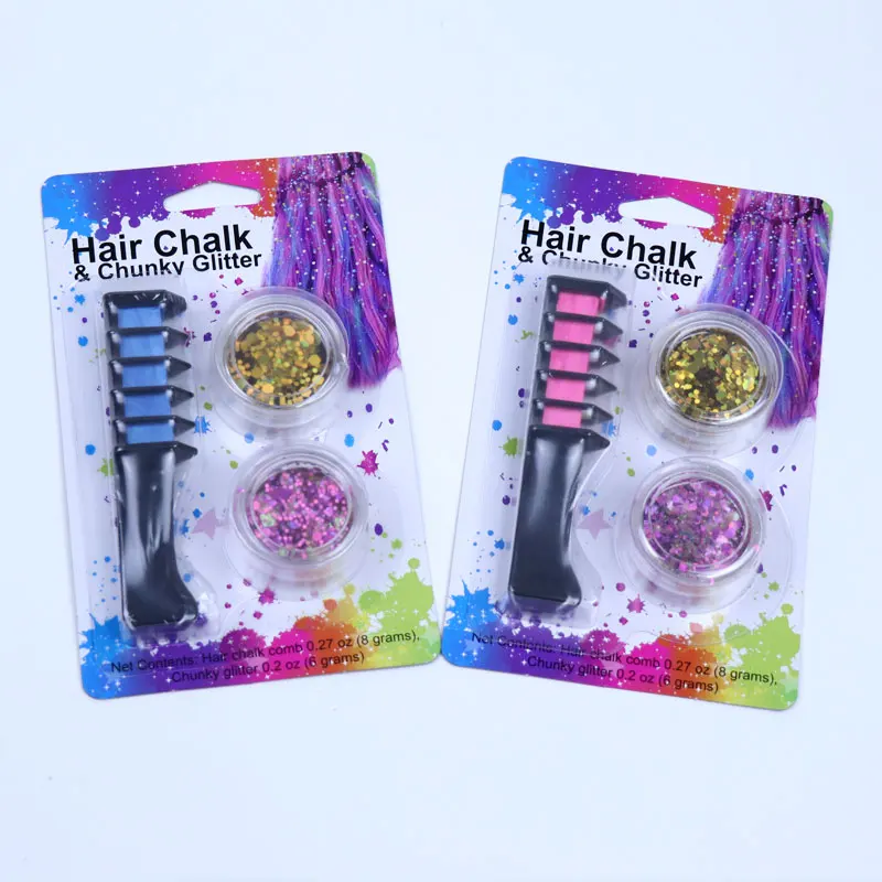 Hot Sale Washable Temporary Hair Chalk Comb for Hair Dye