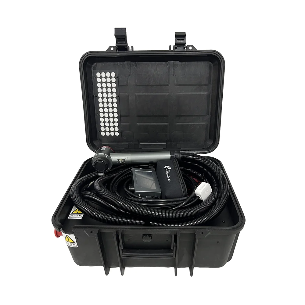 Laser Lazer Cleaning Machine Portable Pulse Luggage 100w 200w 300w Single Mode for Rust Oil Remover Paint Laser Cleaning Machine