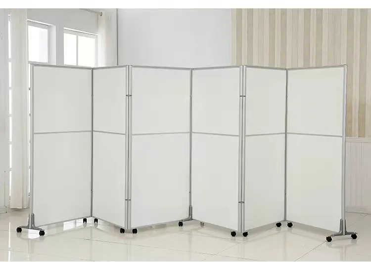 Room partition wall divider movable office wall screen wooden designs decorative panel foldable conference iron dividers hall