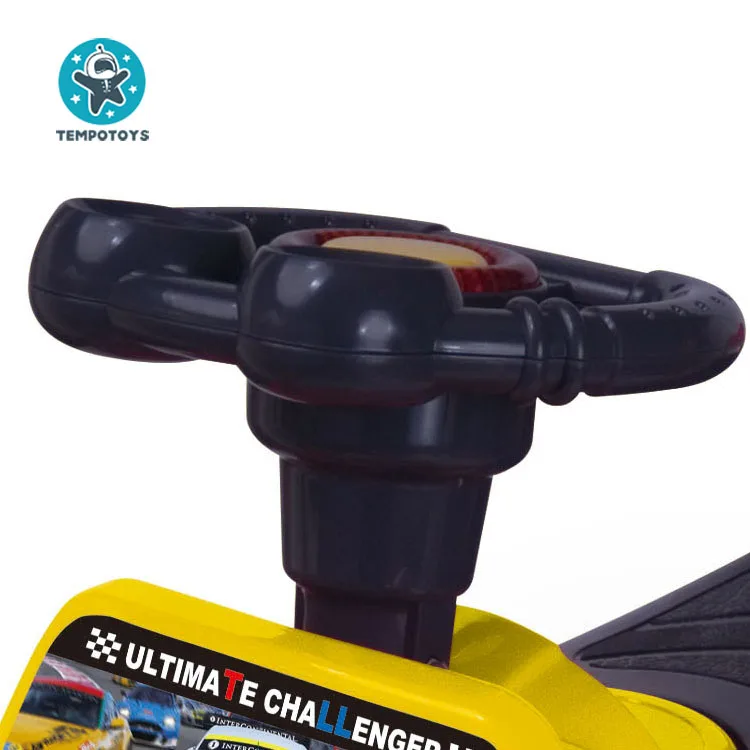 Tempo Toys Push Hand Cartoon  Steering Wheel Toy Car For Big Kids Ride On Toy Kid Car Ride On Car Baby Walker