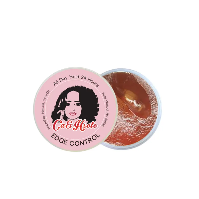 Custom Edge Control Gel Hair Styling Smooth Frizzi Hairs Non Greasy Hair Gel for Braiding Private Label Braid Styling Gel
