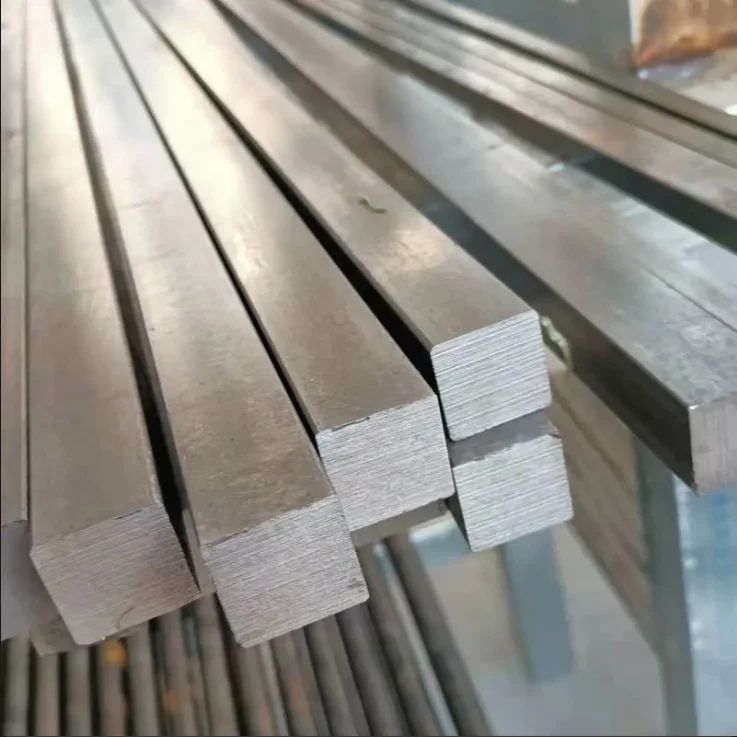 Квадратный стальной стержень из углеродистой стали Q235 Ss400 ASTM A36 S235jr Q345b S355jr SAE1020 SAE1045