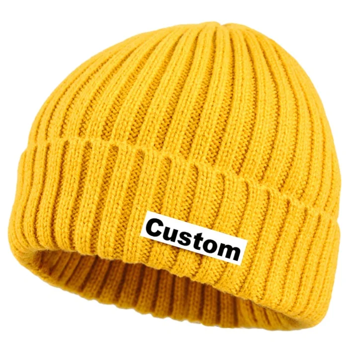 Promotional Wholesale Custom Embroidered Winter Hat Design Beanie Winter Hat Winter Beanie