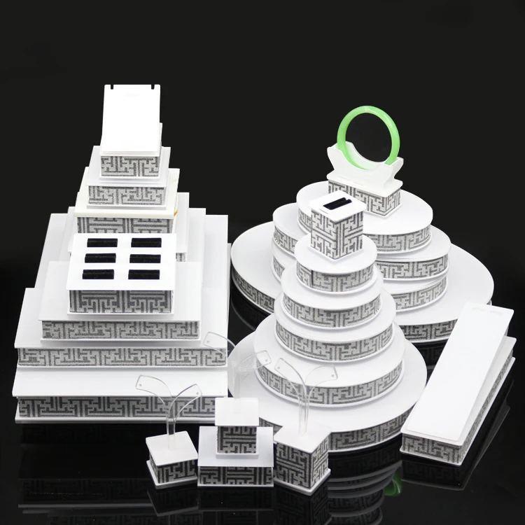  TA MINGREN часы браслет Кольца Серьги Дисплей стенд ювелирные изделия Витрина Держатель