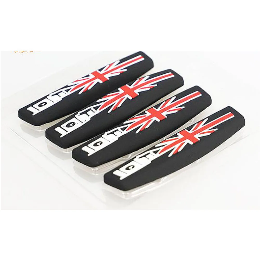4 PCS  Door Anti-Collision Strip Protection Stickers Car Side Door Edge Black Guards Protector