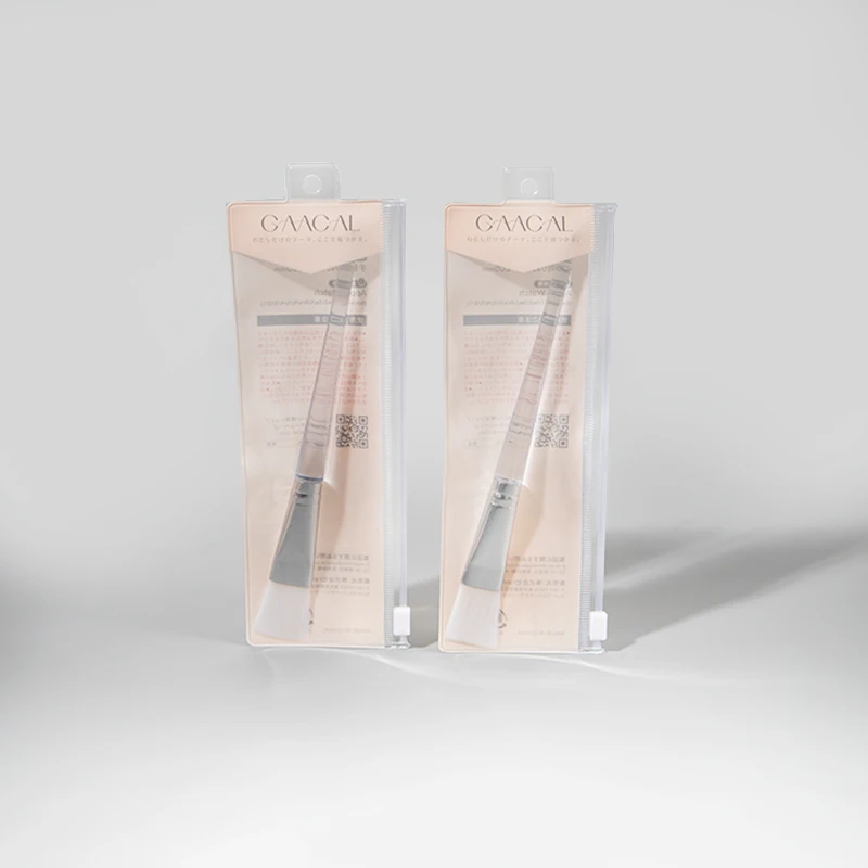 New style hot selling high quality plastic zip bag customized size logo eva pouch eyebrow pencil pvc bags with zippers