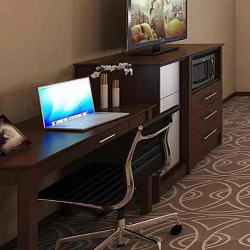 Custom Guest  ADA double bed high end modern bed room bedroom set hotel bedroom furniture