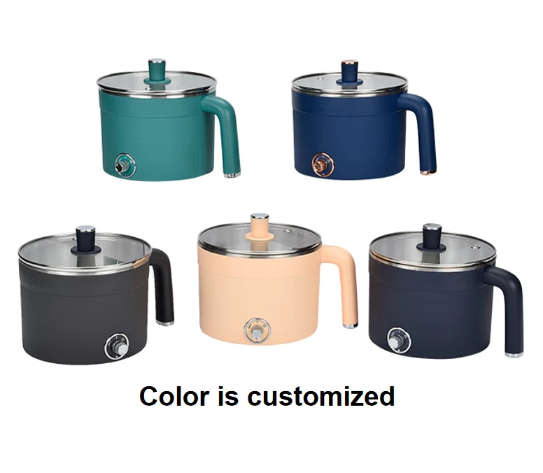 small 1.5liter multipurpose electric pot cooking mini rice cooker non stick hot pot cooker