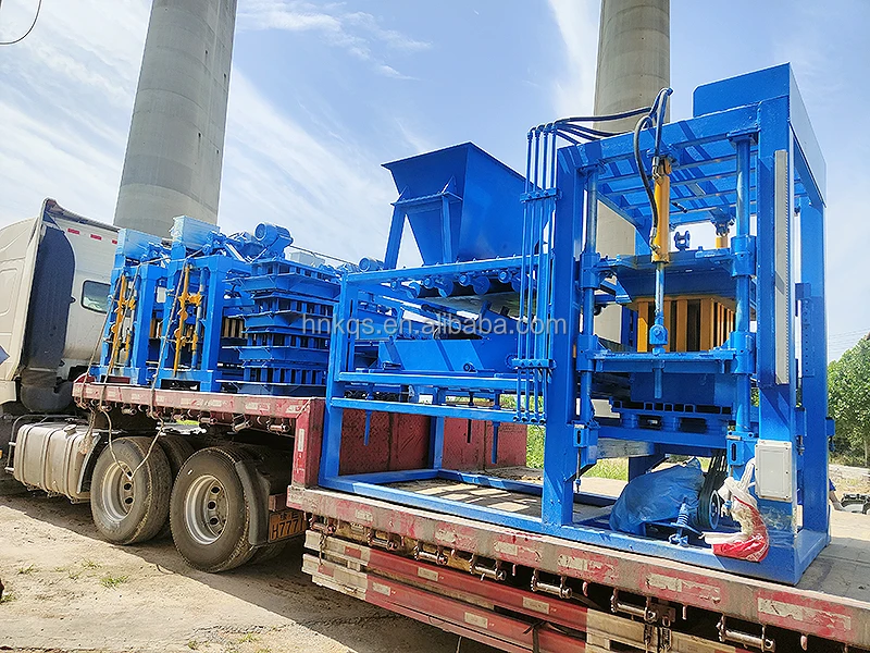 Concrete Block Making Machine Brick Making Machinery Small Mobile Brick Block Maker Machine
