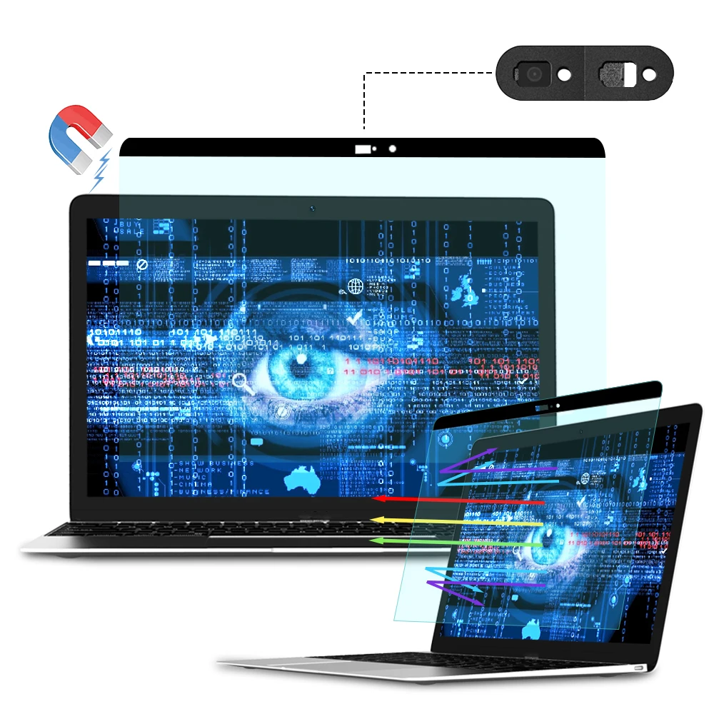 Магнитная веб-камера с фильтром с защитой от синего света для защиты экрана ноутбука MacBook Pro 13