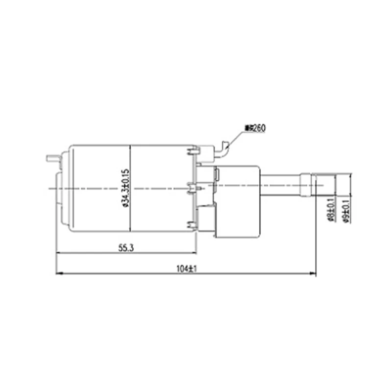 Quality Assurance 12V Copper Metal 0508809 VTECH Fuel Pump