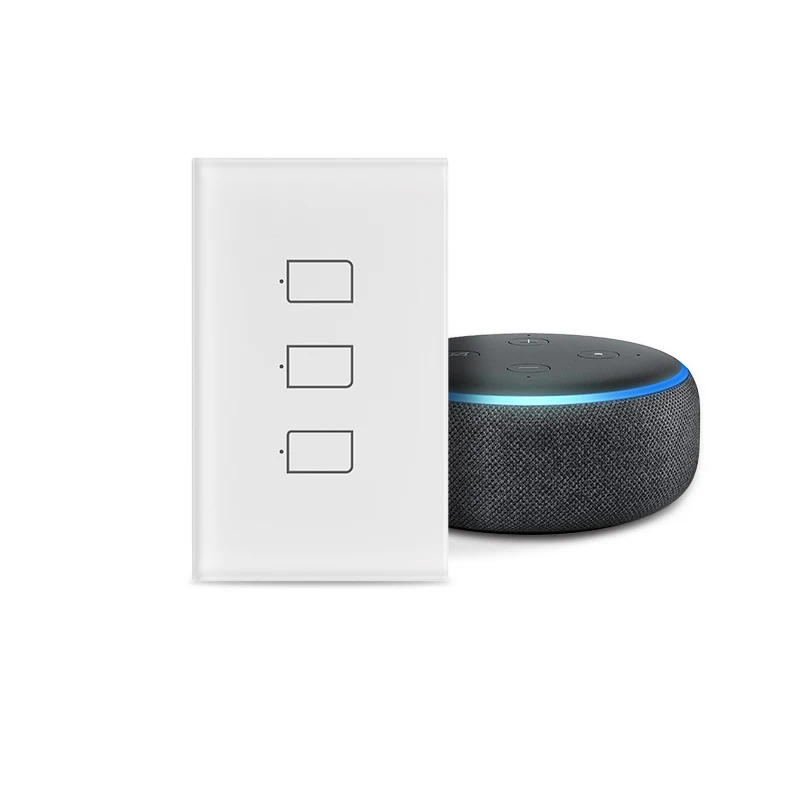 
Smart Life WIFI BroadLink TC2S 3 way Smart Touch Switch Remote Switch 