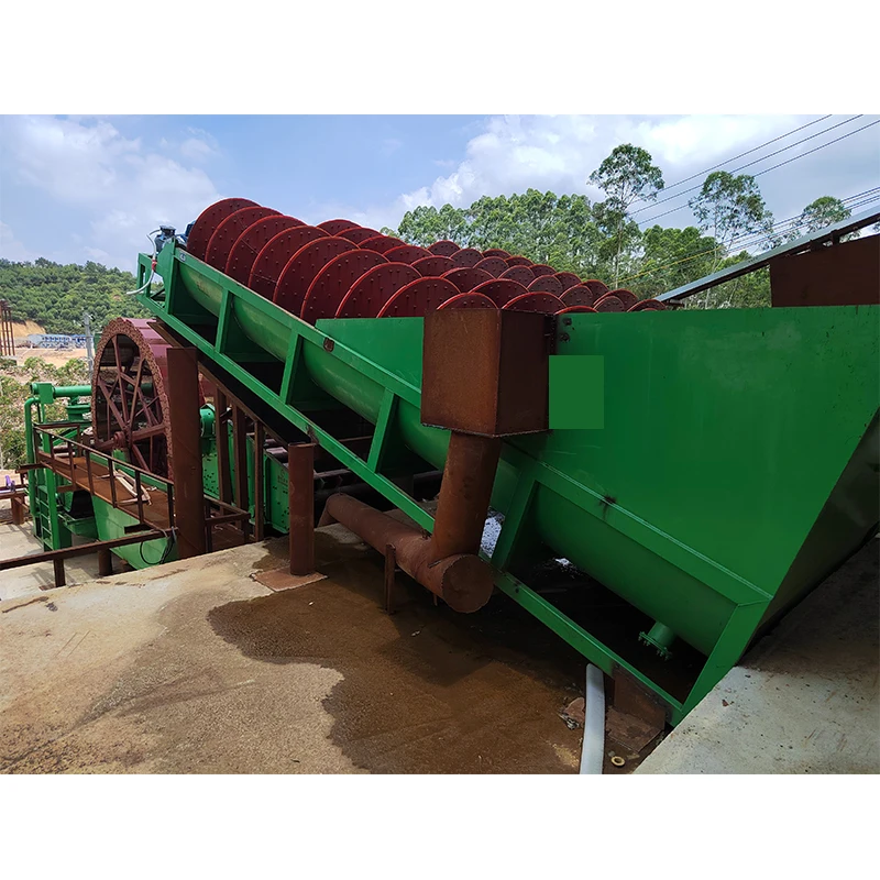 Double Spiral Sand Washer Low Power Consumption Screw Sand Washer Mobile Sand washer