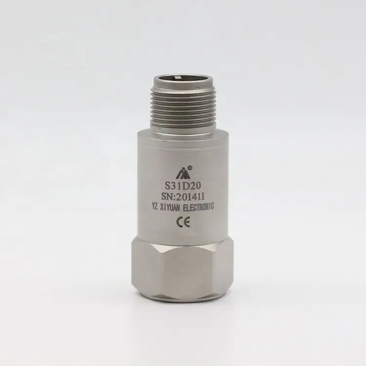 Hot sale industrial piezo monitoring vibration sensor for measure absolute vibration velocity