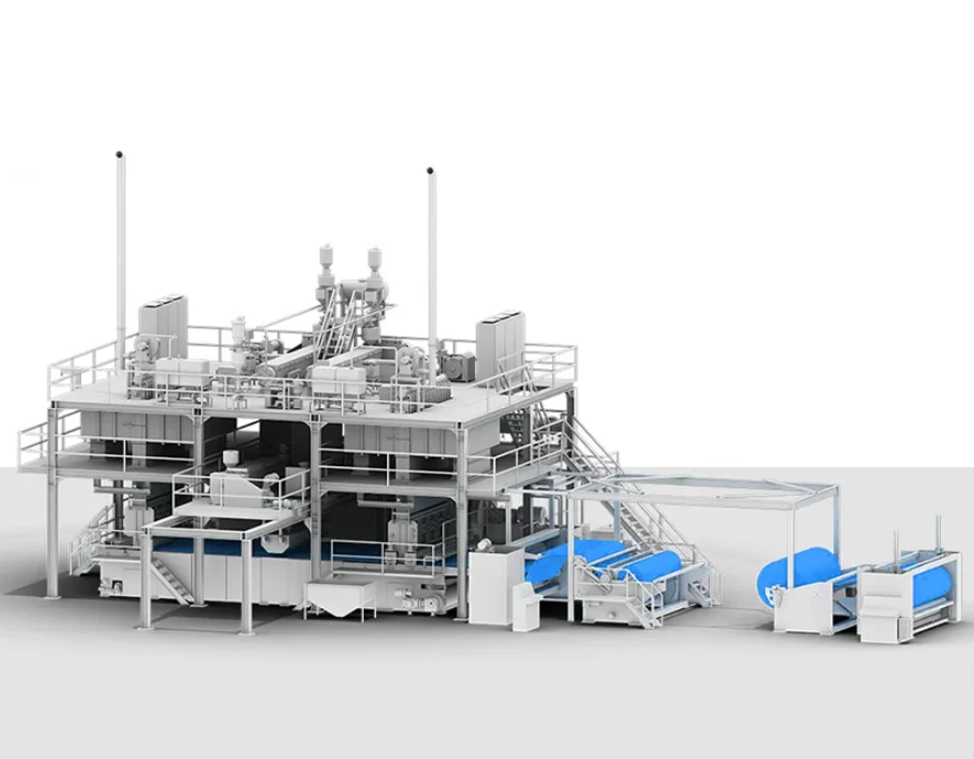 
 AZX-SMS002 машина для производства нетканых материалов  