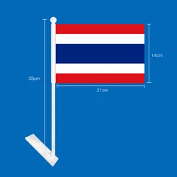 New arrival custom flags all countries car flag holder samoa car flags