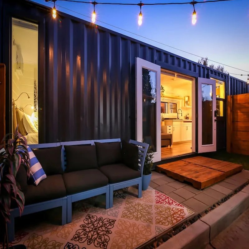 Modern Prefabricated Portable Mobile Houses Expandable  Toilets Product Folding Container