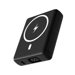 2022 New Magnetic Wireless Charger Power Bank 10000mAh With 15W PD20W Fast Charging External Battery For iPad iPhone 13 12 11