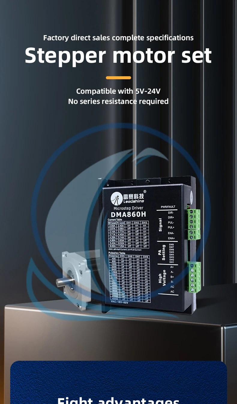 New CNC Engraving Machine Nobel ACT Single Axes Two Phase Hybrid Stepper Motor Controller Stepper Driver Stepper Motor