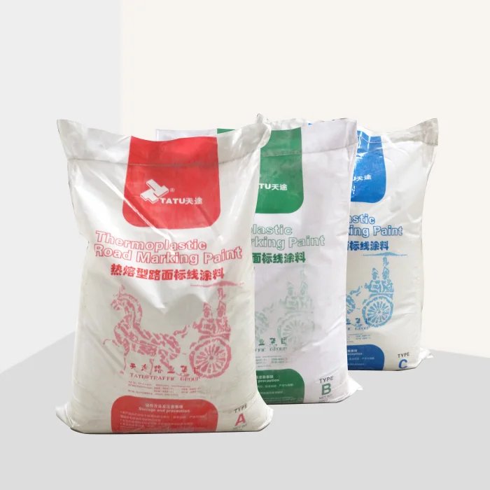 Thermoplastic road marking paint manufactured to standard of AASHTO/BS3262/Chinese standard