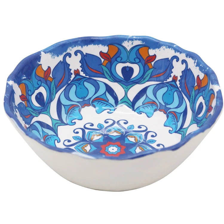 cheap plastic fruit dinnerware type melamine color plastic bowl