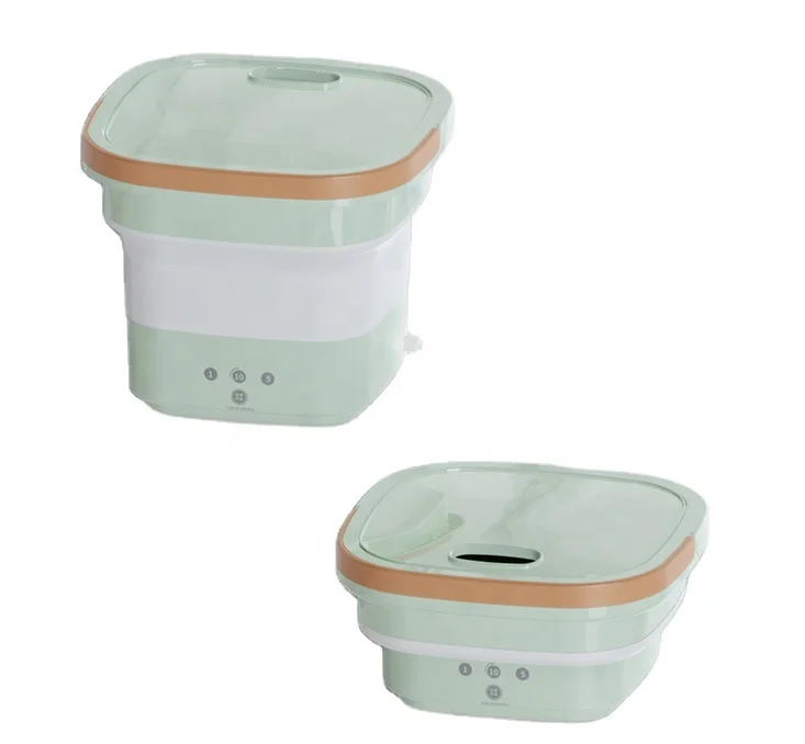 2022 hot sale household portable folding semi-automatic washing underwear socks baby clothes washing machine