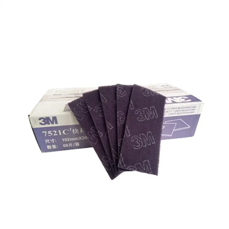 3 м 7521C Scotch Brite 60 шт./коробка шлифовальные абразивные чистящие прокладки для общего назначения