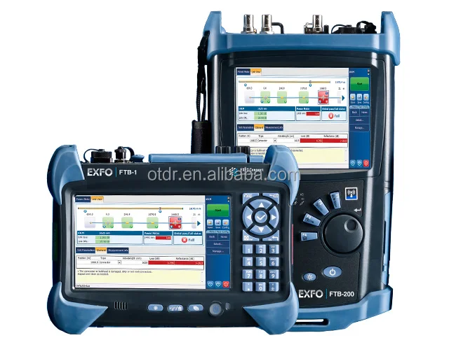 Fiber optic equipment  SM OTDR exfo ftb-1v2-720c-12cd-sm1 1310/1550nm with 36/34dB EXFO OTDR