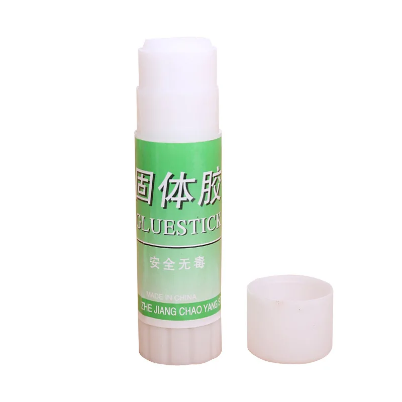 Оптовая продажа от производителя белый клей-карандаш с логотипом на заказ высококачественный