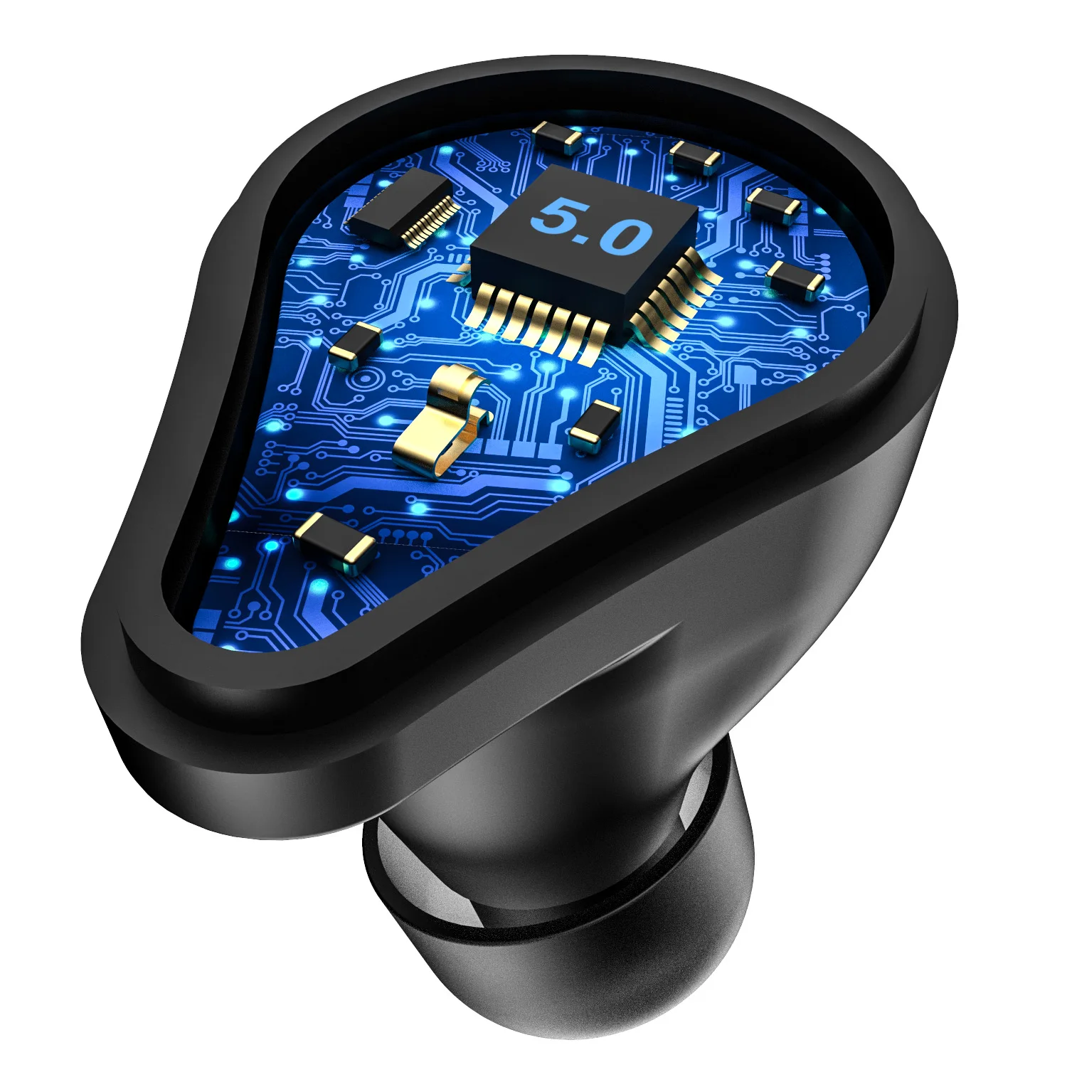 T10 TWS High Quality Smart Touch Portable Dual In-Ear 3.5mm small V5.0 Apt-X HD True TWS wireless handsfree earphone headphones