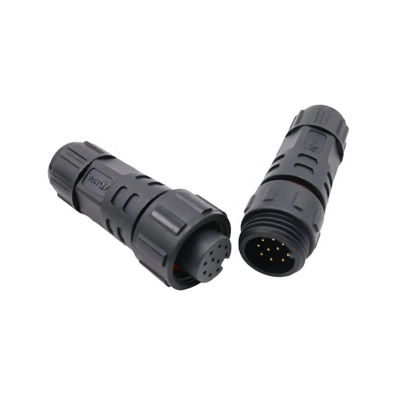 Shenzhen aohua завод M16 мужской женский 8 штифтов авто водонепроницаемый разъем питания постоянного
