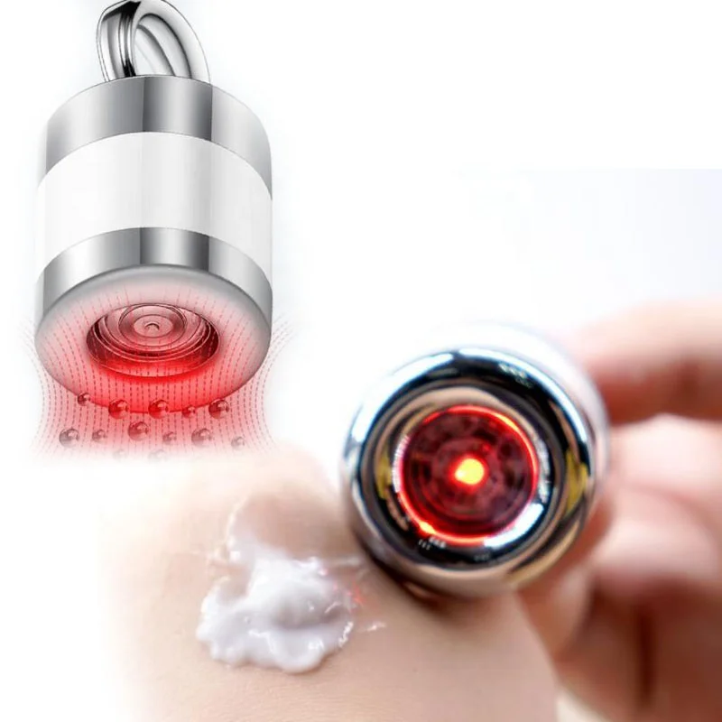 High End Customized Formula Retinol Eye Cream With Massager Dark Circle Skin Whitening Eye Lines Reduce