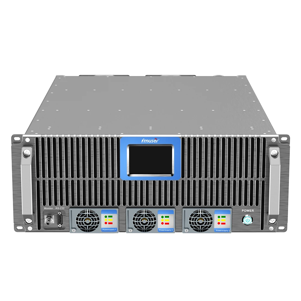 FMUSER FSN-5000T 5KW 5000W Professional  Radio Broadcast  FM Transmitter for Radio Station cover long Range 100KM