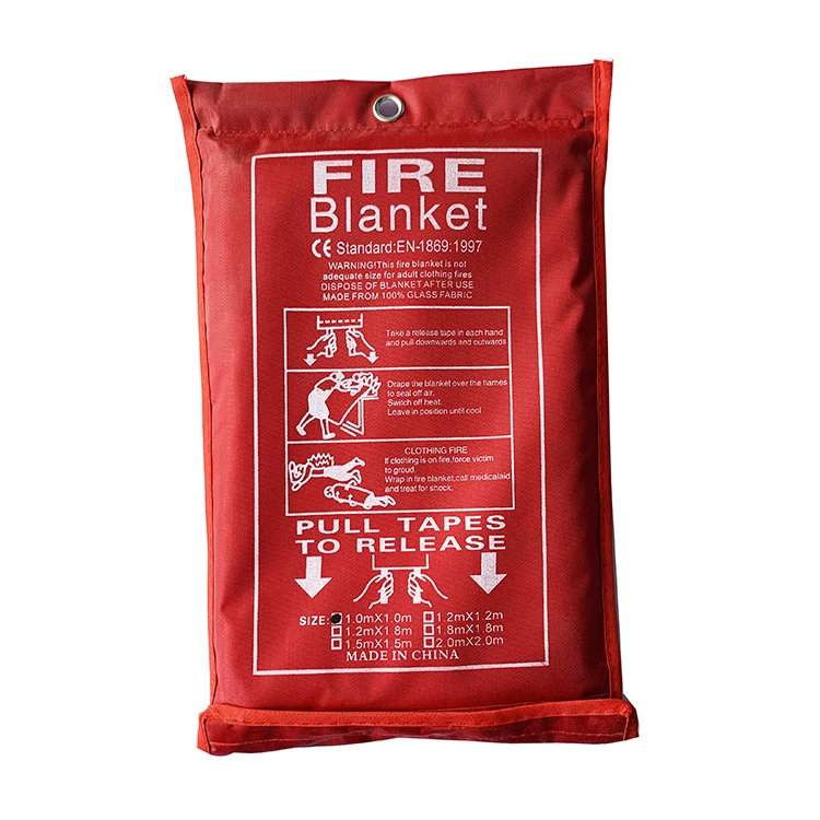 High Temperature Resistant and Flame Retardant Fire Blanket