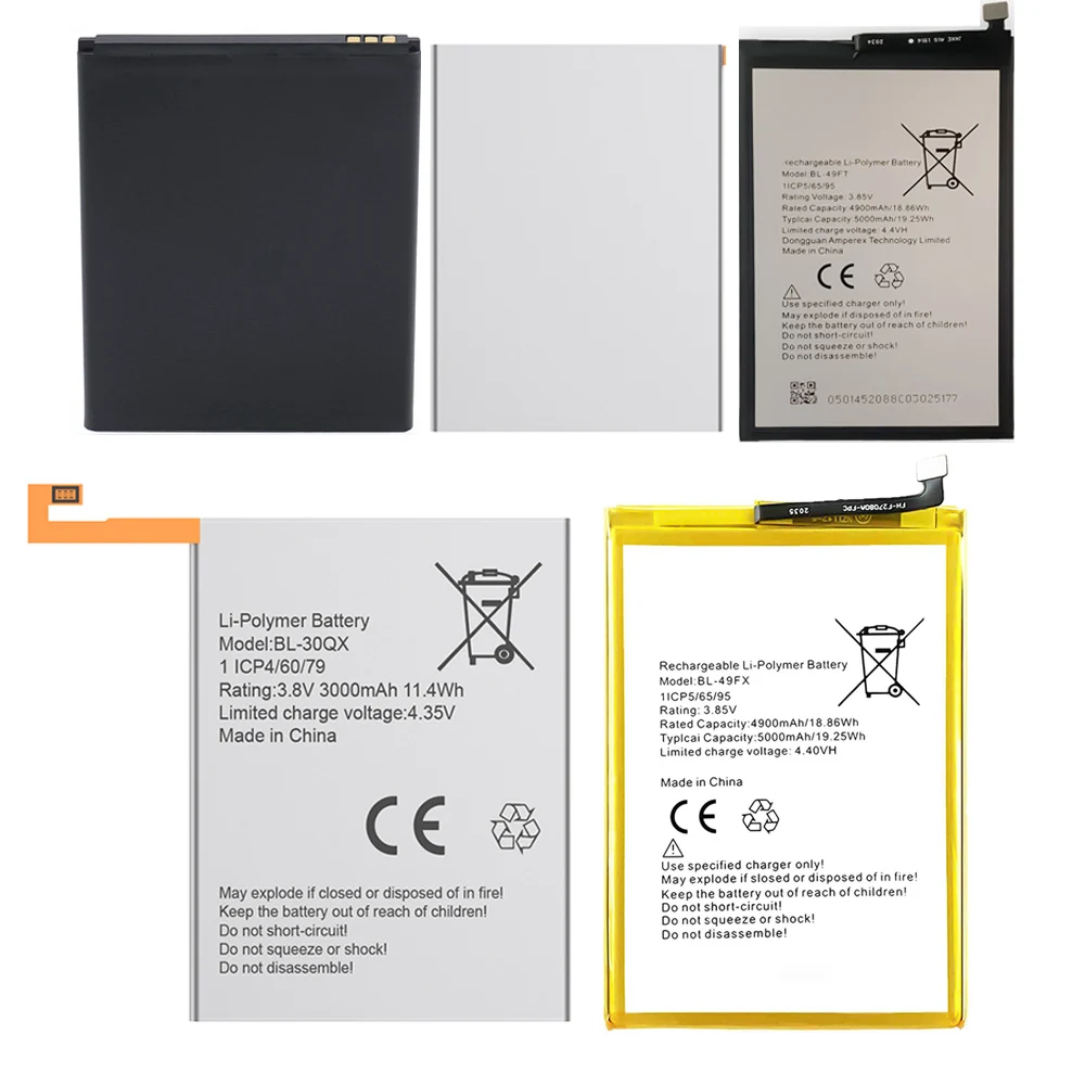 Batterie Telephone For Itel Tecno Mobile Phones Battery For Infinix  For Tecno Spark 4 5 Air 6 Go Lithium Battery