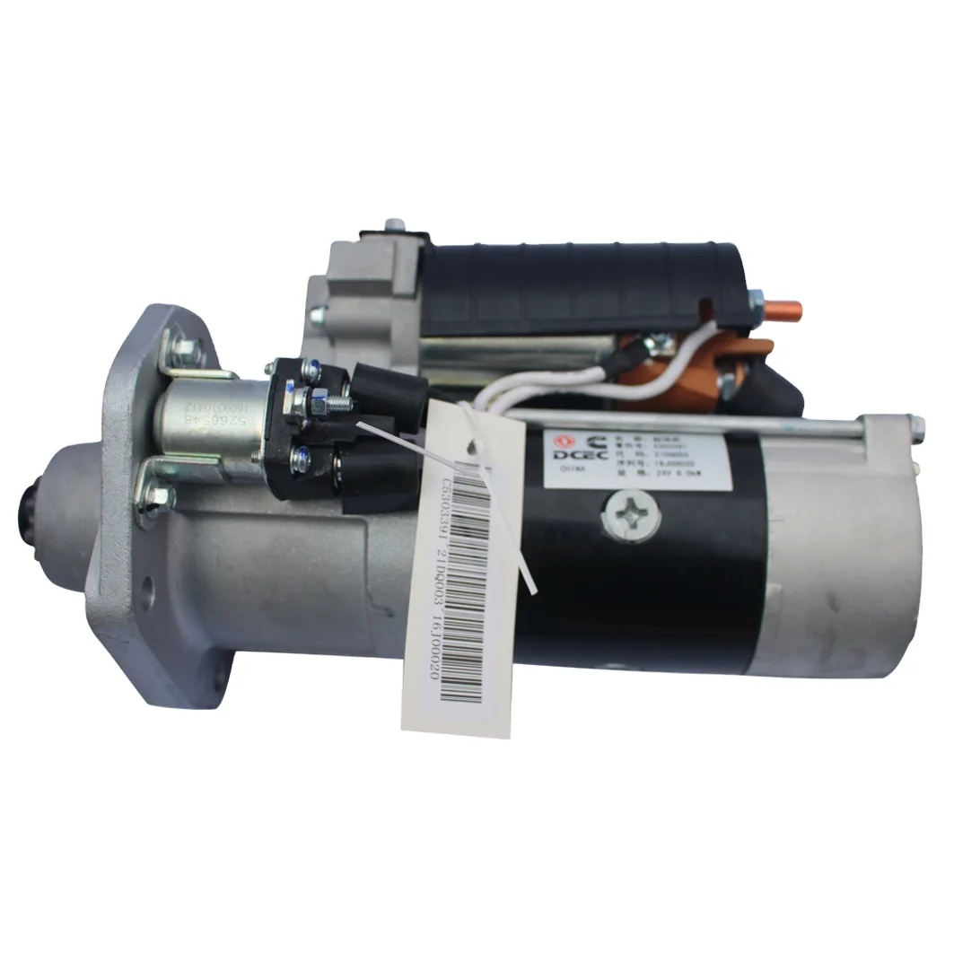 Оригинальный OEM 24 В 6 кВт стартовый двигатель QDJ2616F 5303391 для дизельного двигателя Cummins ISDe